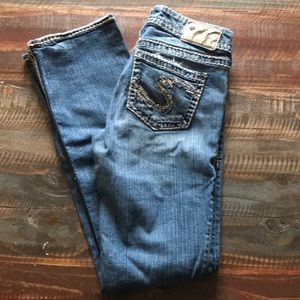 Silver Suki jeans